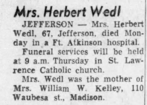 Clipping from Wisconsin State Journal